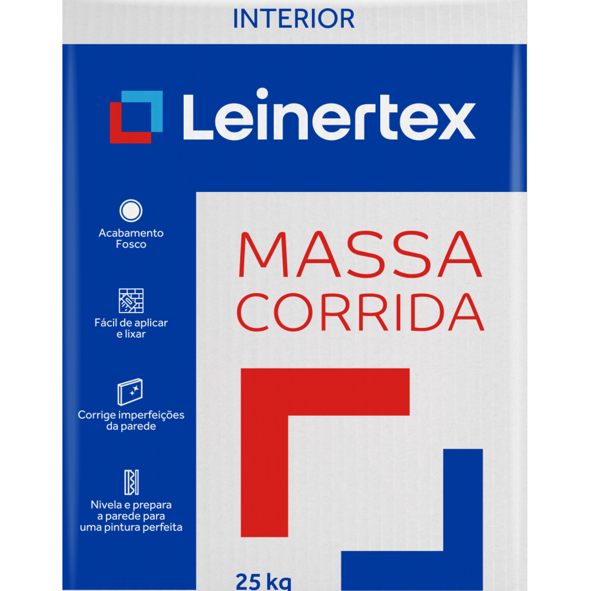 Massa Corrida Caixa 25kg